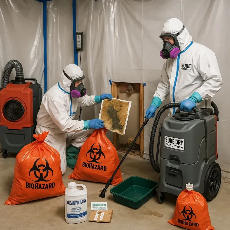 Contaminated Water Handling Protocols process in Laymantown, VA