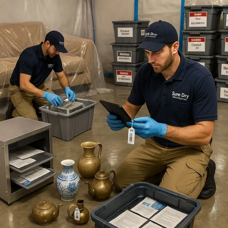 Content Protection and Restoration process in Laymantown, VA