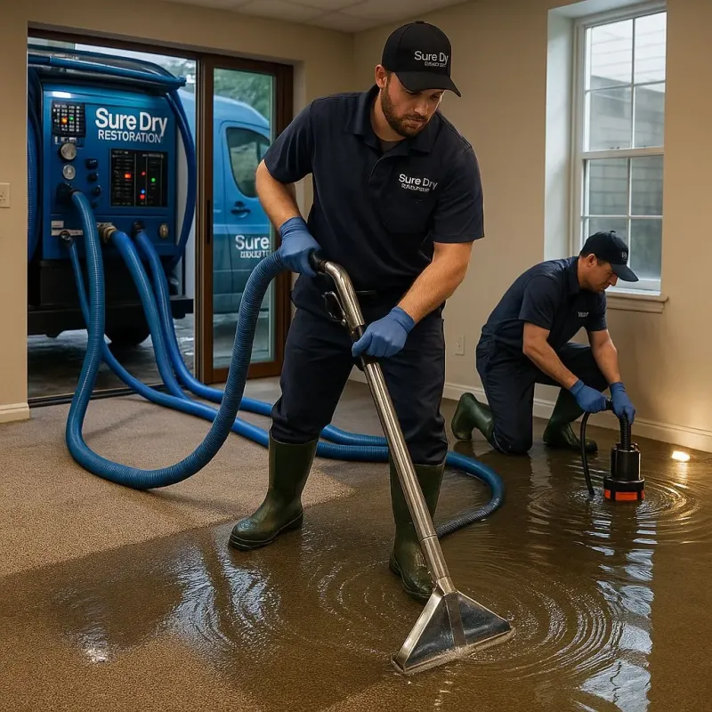 Water Extraction and Removal process in Laymantown, VA